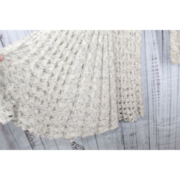 Soft Surroundings Teresa Crochet Cardigan Cream Size Medium - Picture 9 of 10